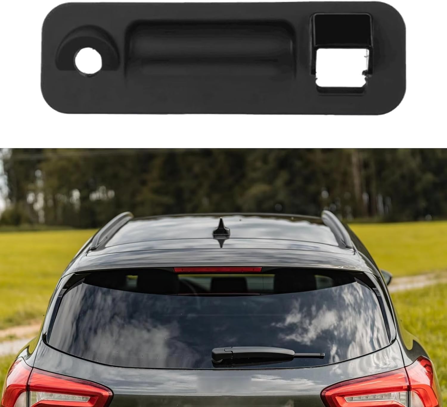 Tailgate Switch Compatible with Hyundai for Sonata Outside Trunk Lid Lock Handle Plastic