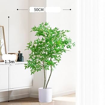 Amazon｜HGJH 人工観葉植物 フェイクグリーン 観葉植物 造花