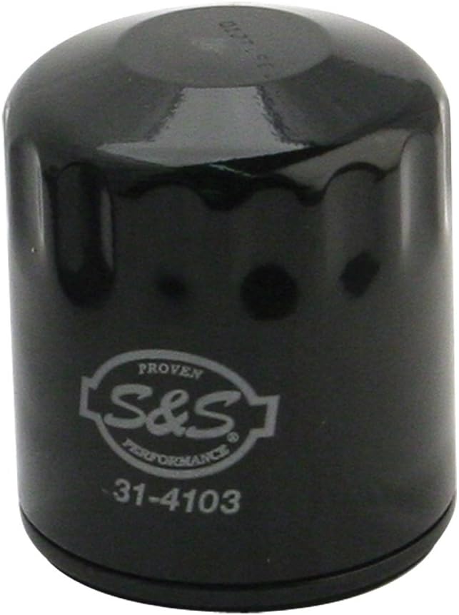 S&S Cycle Black Oil Filter 31-4103