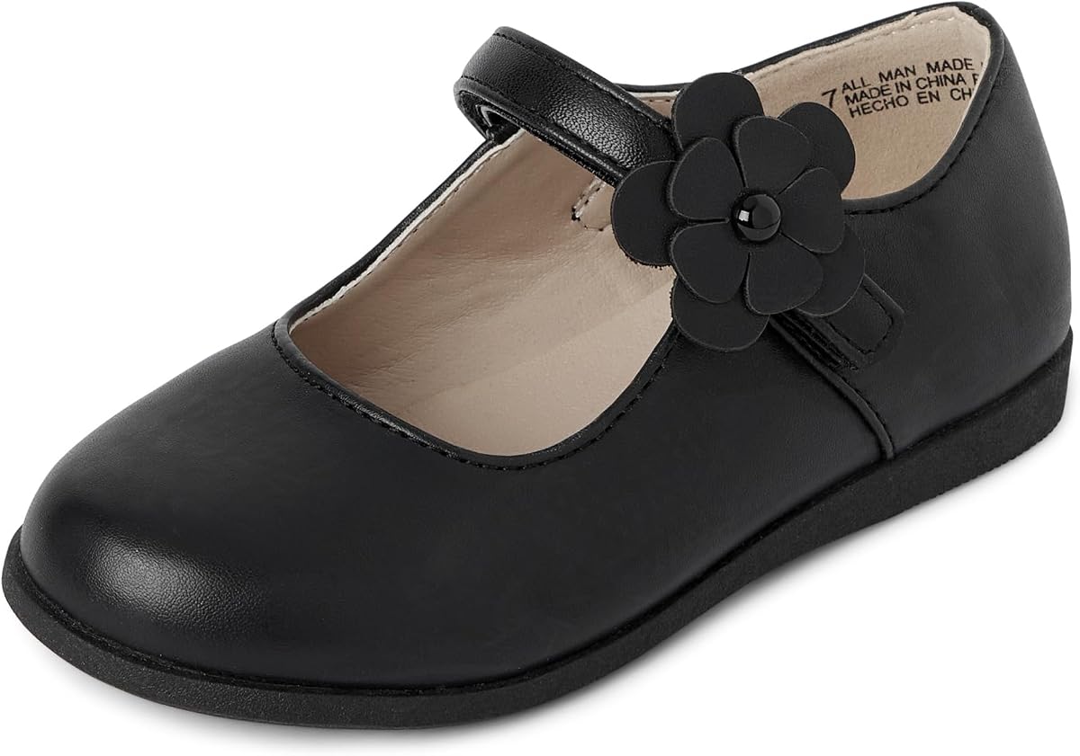 The Children'S Place Baby-Girls And Toddler Closed Toe Maryjane Flats | Casual Shoes