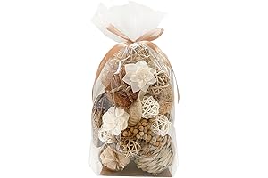 Qingbei Rina Wicker Rattan Balls Bowl Fillers for Home Decor Spring