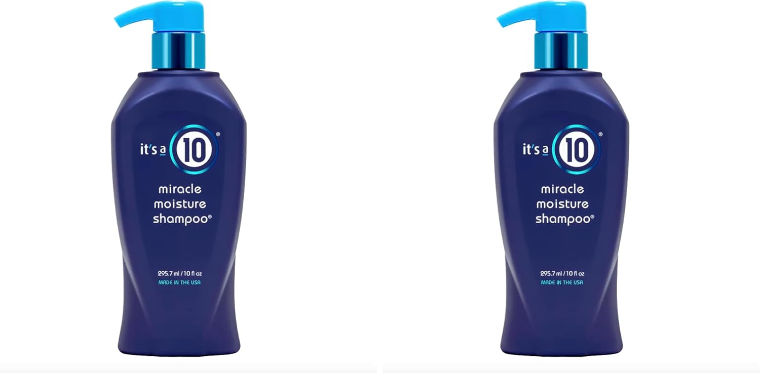 It's A 10 Miracle Moisture Shampoo, 10-Ounce Bottle (Pack of 2)