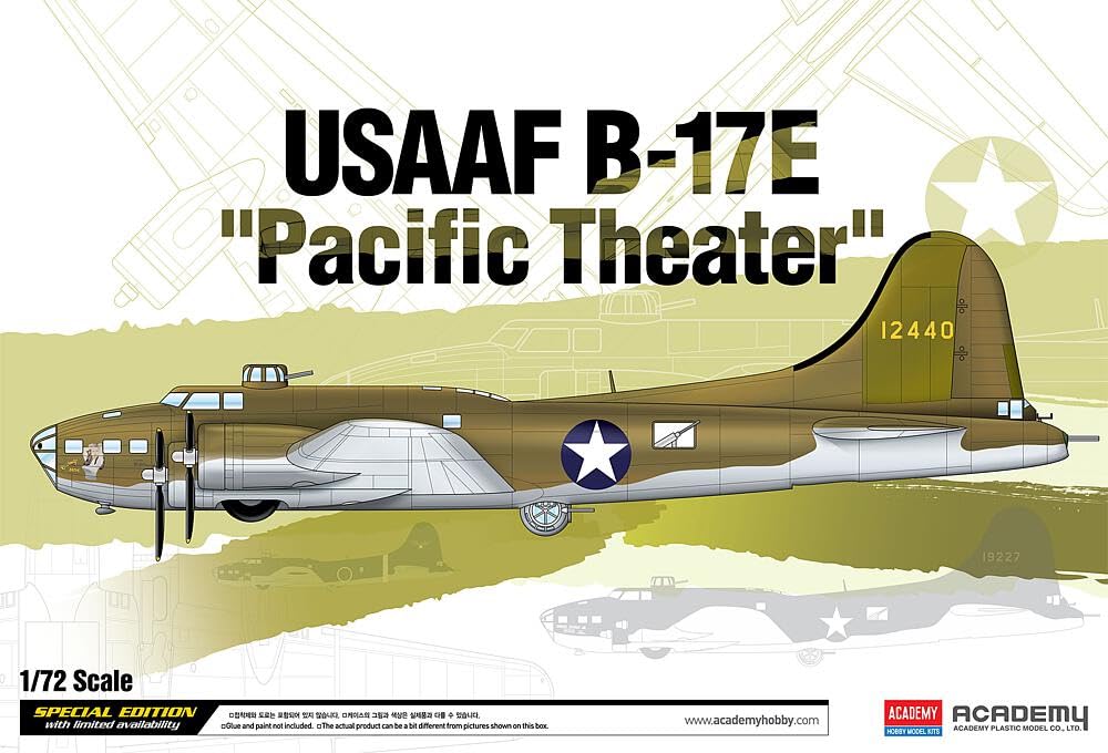 Amazon | アカデミー(Academy) 1/72 アメリカ陸軍 航空隊 B-17E 太平洋