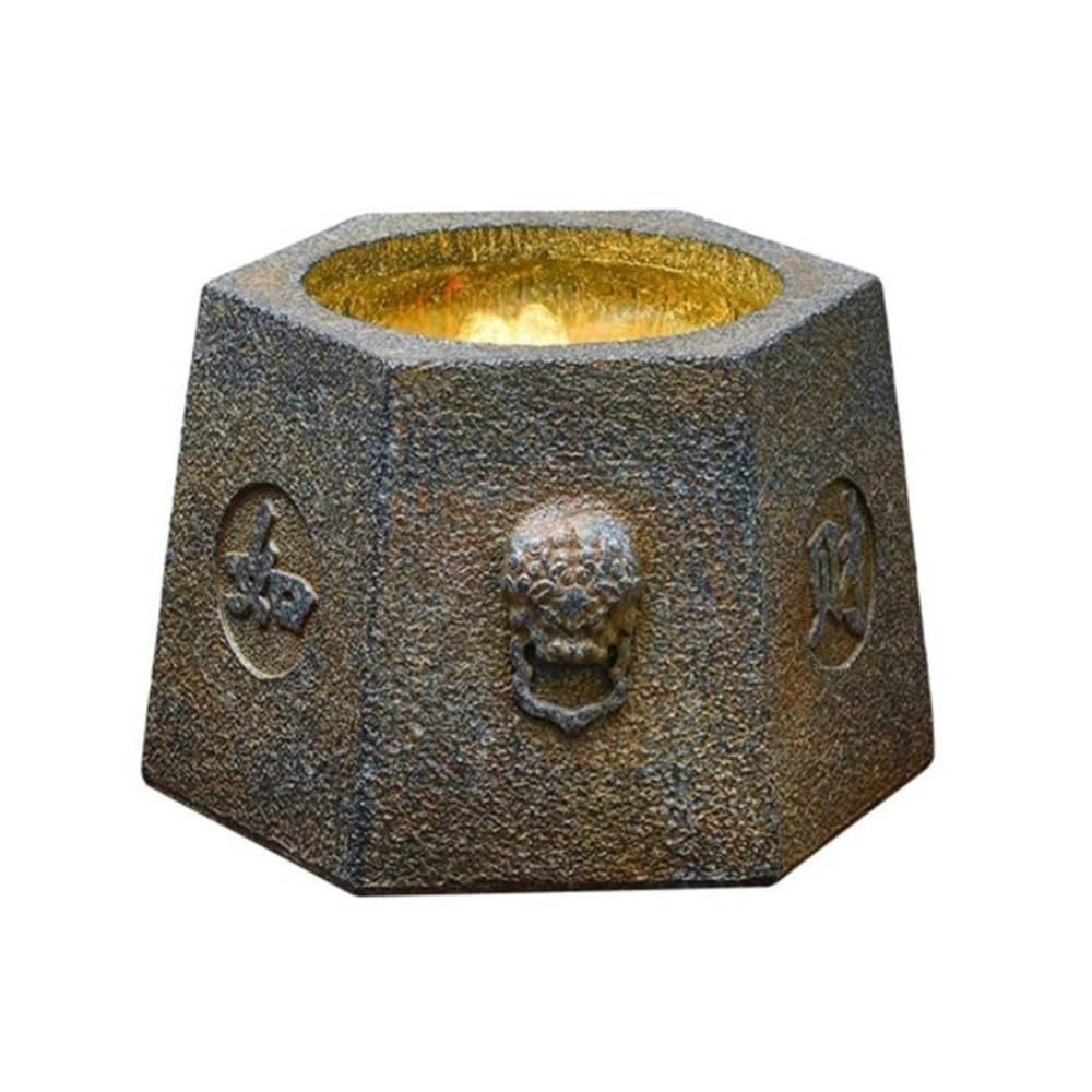 Fontaine d'intérieur cascade noire, le cadeau rétro idéal pour une crémaillère