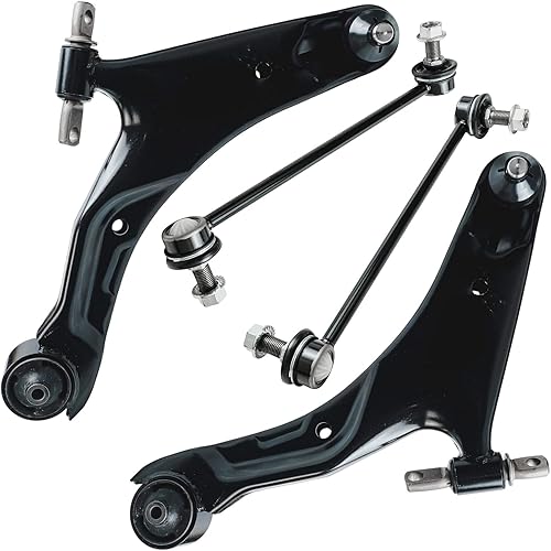 Miniatura 171 de Detroit Axle - Kit de brazos de control frontal RWD para Chrysler 300 Dodge Challenger Charger Magnum, 2 brazos de control superiores 2 rótulas