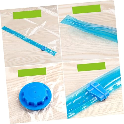 Miniatura 5 de Bolsas de almacenamiento al vacío, organizador de compresión para ropa, colchas y mantas, bolsa de almacenamiento sellada que ahorra espacio,