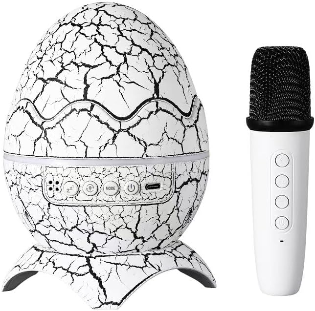 Rossetta Galaxy Projector Karaoke Machine for Kids, Rechargeable Star Projector with Wireless Microphone, Bluetooth Speaker, Night Light Projector for Bedroom, Christmas Birthday Gifts for Kids Teens