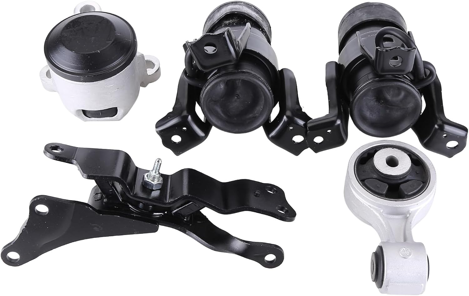 5pcs Engine Motor Mount -Automatic CVT Trans Compatible with for Nissan Altima 3.5L V 6 2009-2012, for Nissan Maxima 3.5L 2009-2014 Set A7363 A7361 A4355HY A4365HY A4356HY Engine Motor & Trans Mount
