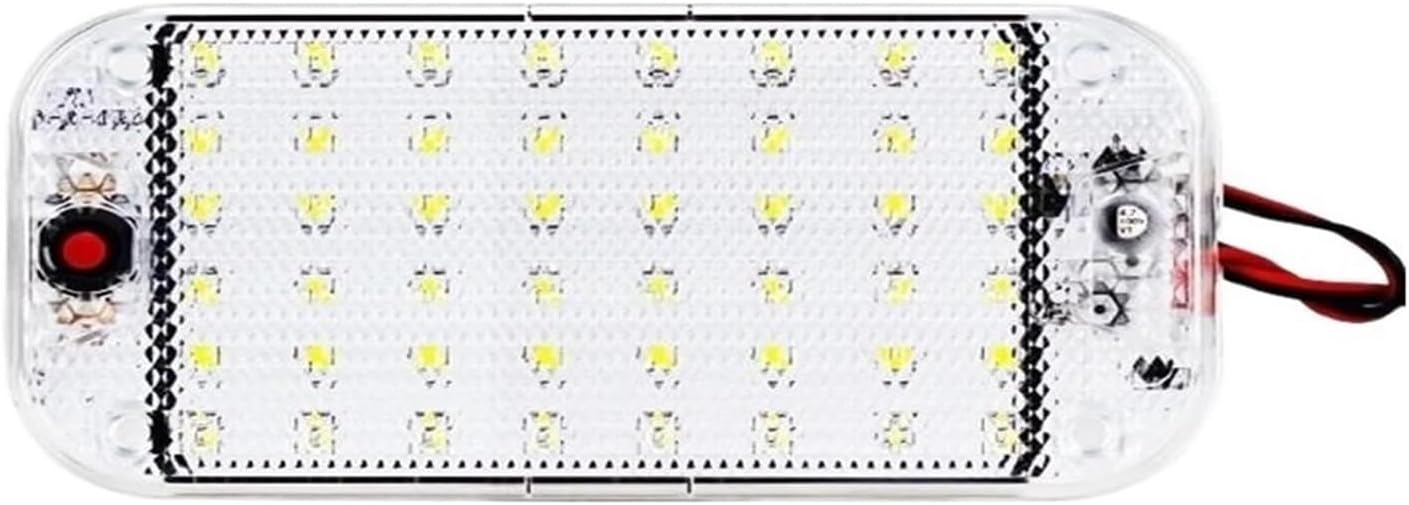 Interior Dome Lamp Interior Dome Light Universal Ceiling Bright Car Indoor Lamp With ON/OFF Switch For Box Trucks Campers Boats RV