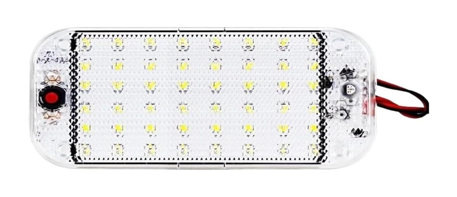 Interior Dome Lamp Interior Dome Light Universal Ceiling Bright Car Indoor Lamp with ON/Off Switch for Box Trucks Campers Boats RV