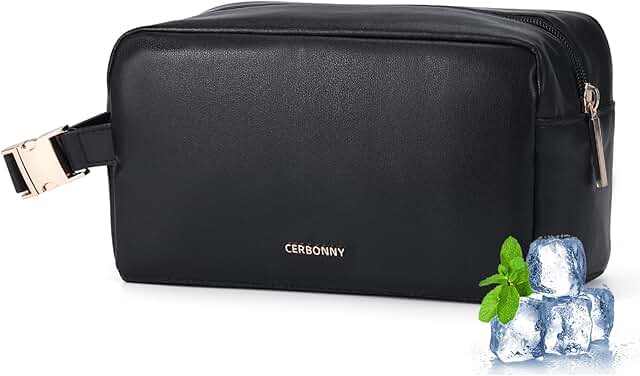 Freezable Lunch Bag,Small Lunch Bag,Insulated Snack Bag,Built-in Ice Pac...