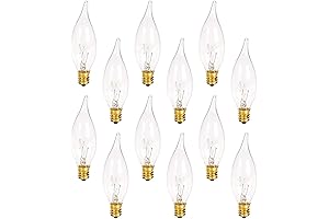 Holiday Joy Electric Candle Light Bulbs 7 Watt