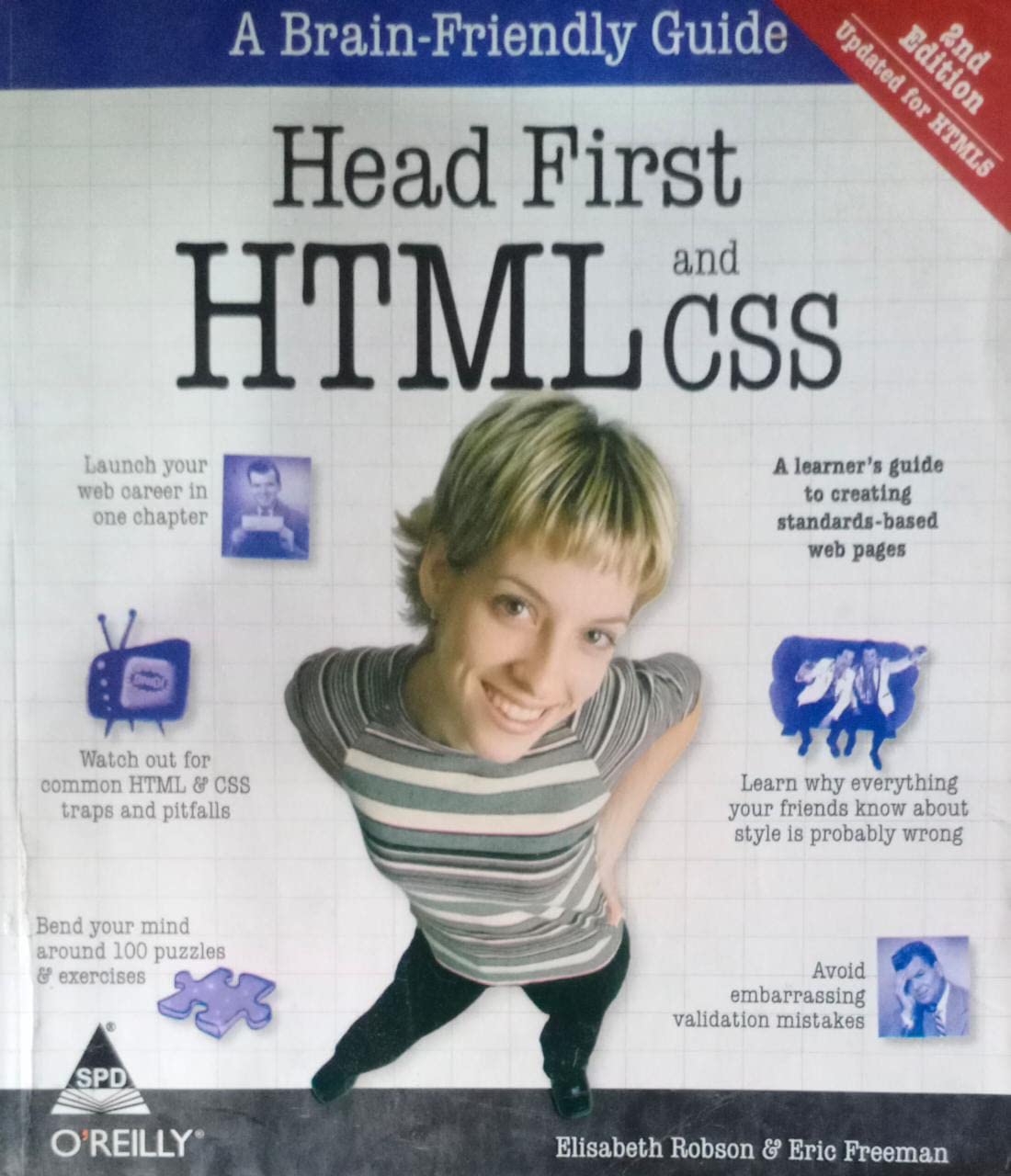 Amazon.in: Buy Head First HTML And CSS By Robson Freeman (S) Book ...