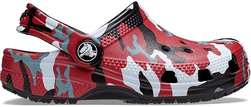 Miniatura 2 de Crocs Zuecos unisex de camuflaje clásicos para niños