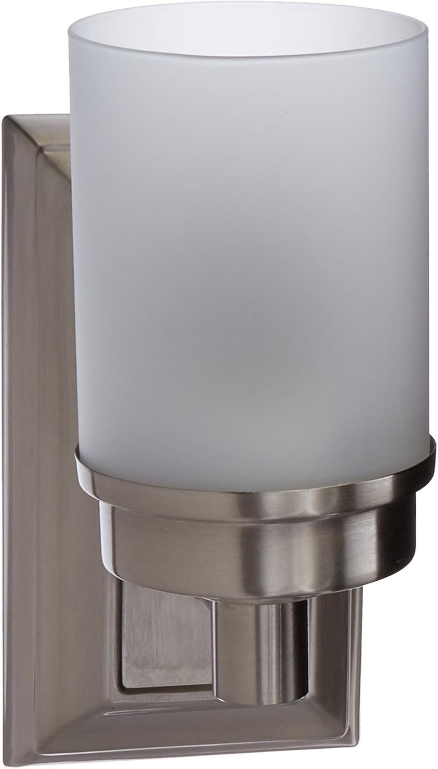 Trans Globe Lighting 70331 BN Indoor Fusion 4.25" Wall Sconce, Brushed Nickel