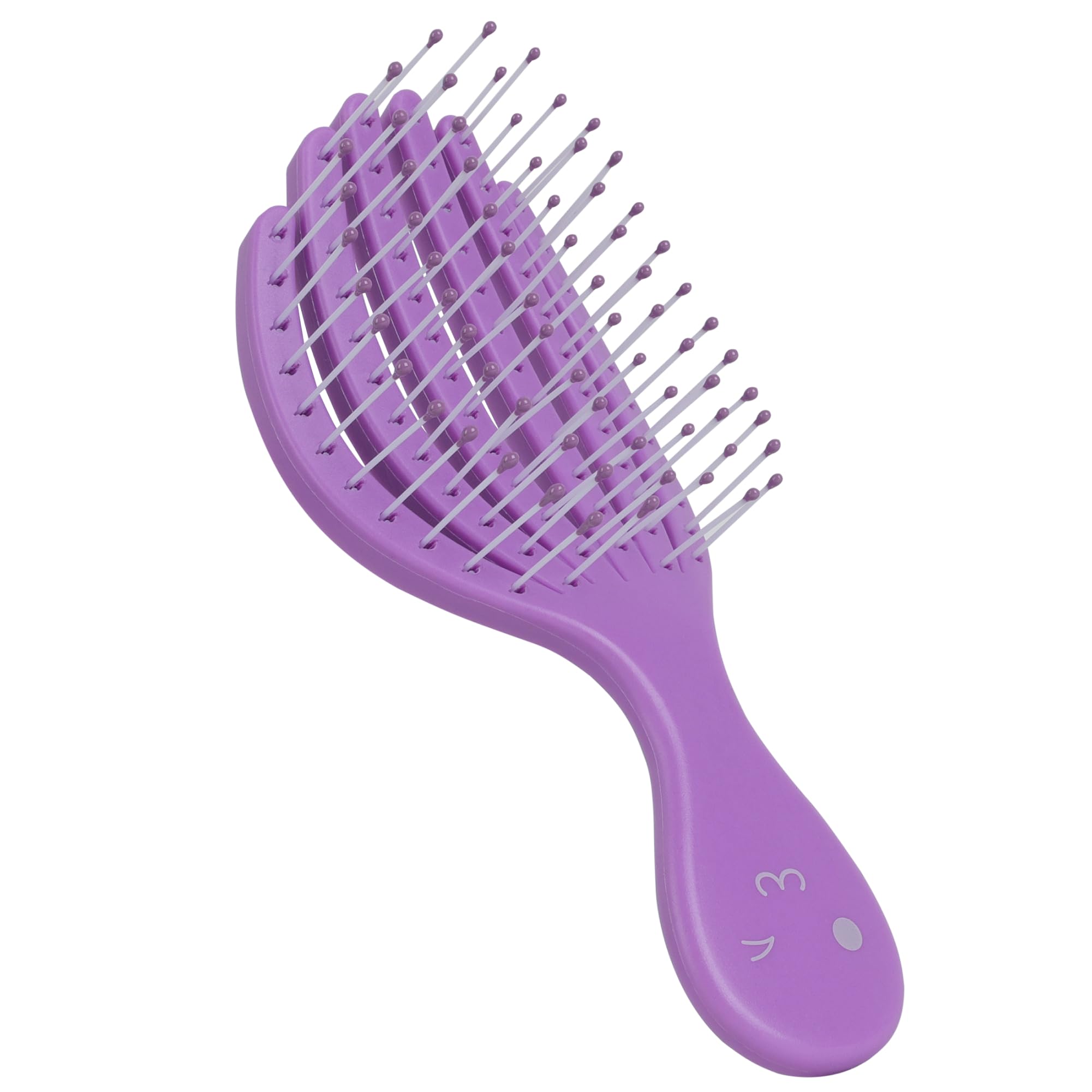 Ninabella Mini Detangling Hairbrush, Cute Colourful Octopus Detangle Brush, For Blow Dry or Brushing Wet Tangled Hair