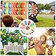 Ballon Spiel Set 12 Stück Dartpfeile Pfeile und 500 Stücke Latex Ballon mit 1 Ballonpump, Latex Ballon Dartspiel Spiele Dart Pfeile für Kinderparty Karneval Geburtstags