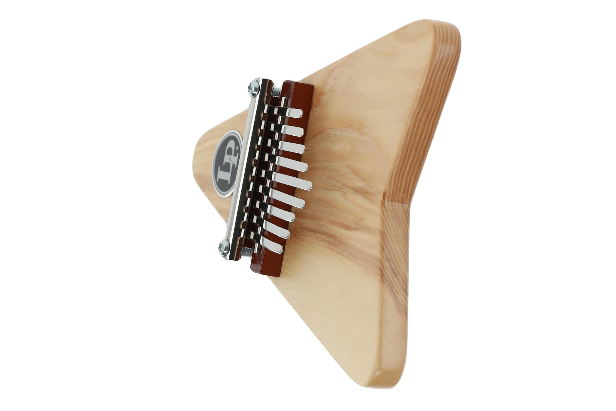 LP Latin Percussion Kalimba Pentatonic, piano de pulgar, cuerpo de fresno macizo, 9 lengüetas de metal, escala pentatónica en C, acabado en fresno natural, LP0209