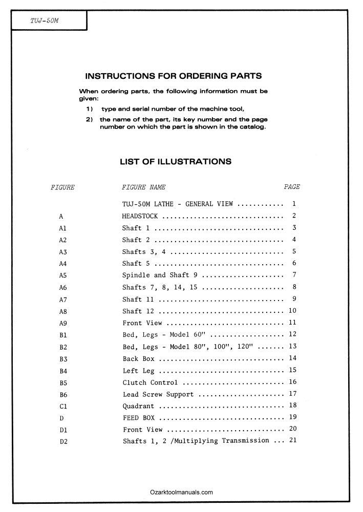 TUJ-50M Tarnow, Polamco, Toolmex, Famot, AFM Metal Lathe Parts & Wiring Diagrams Manual      Plastic Comb – January 1, 1900