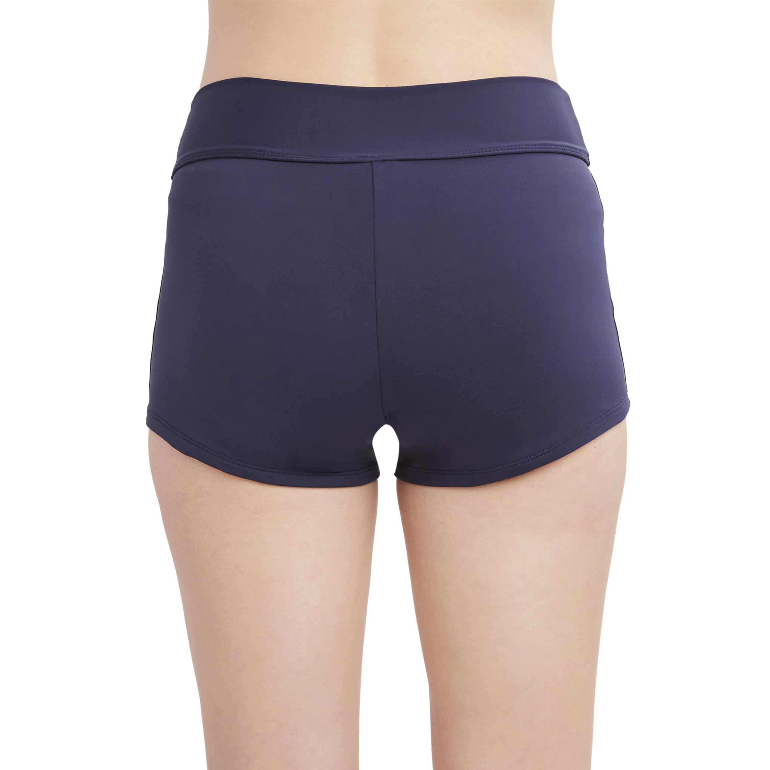 Nautica Damen Tummy Control Biker Shorts- Stretch Workout, Volleyball, Gym, Yoga, Beach, Activewear Bikini-Unterteile