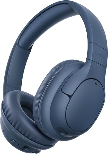 Belkin SoundForm Play Kids Headphones Wireless, 45H Playtime - Blue