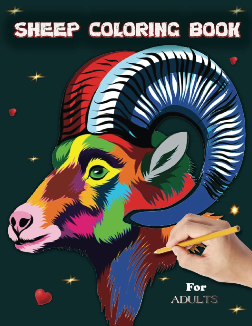Sheep Coloring Book For Adults: A Fun & Relaxing Coloring Page for Sheep Lovers Featuring Amazing Style Sheep Coloring Book,Sheep Gifts for Men and Women