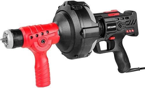 Barrena de drenaje manual de alimentación automática de 25 pies23.0 ft Cable eléctrico máximo de 300 W con cable reemplazable flexible limpiador de