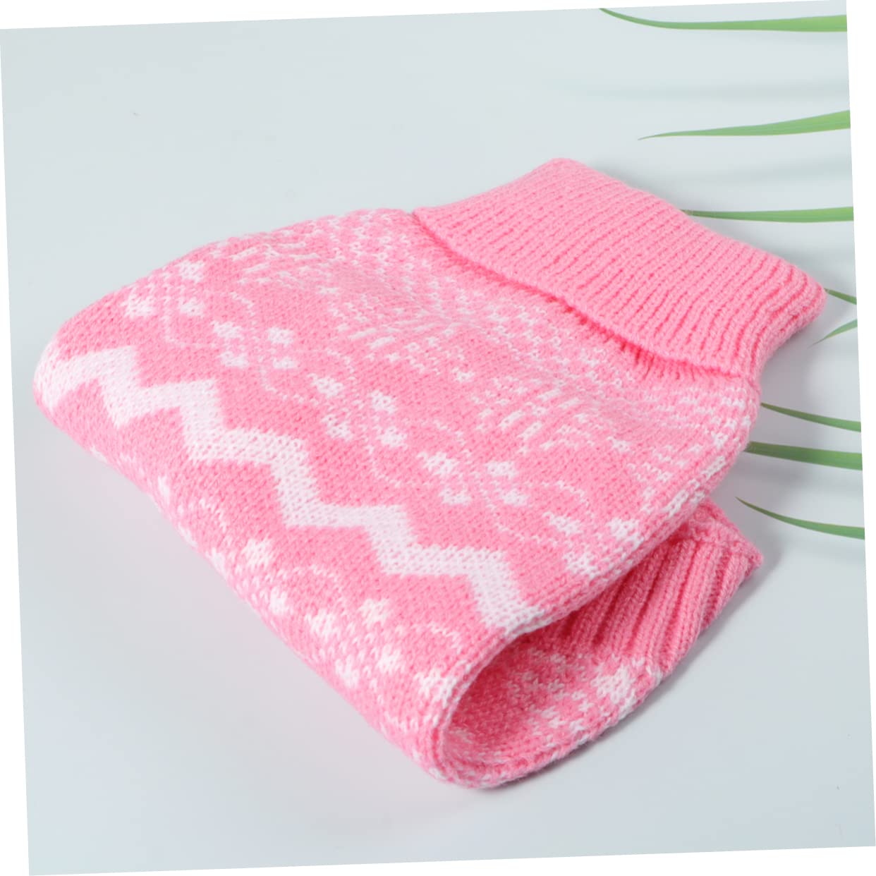BESPORTBLE Pull À pour 3 Pièces Vêtements pour Chiens Pull À Col Haut Vêtements d'hiver pour Animaux De Compagnie Tricoté