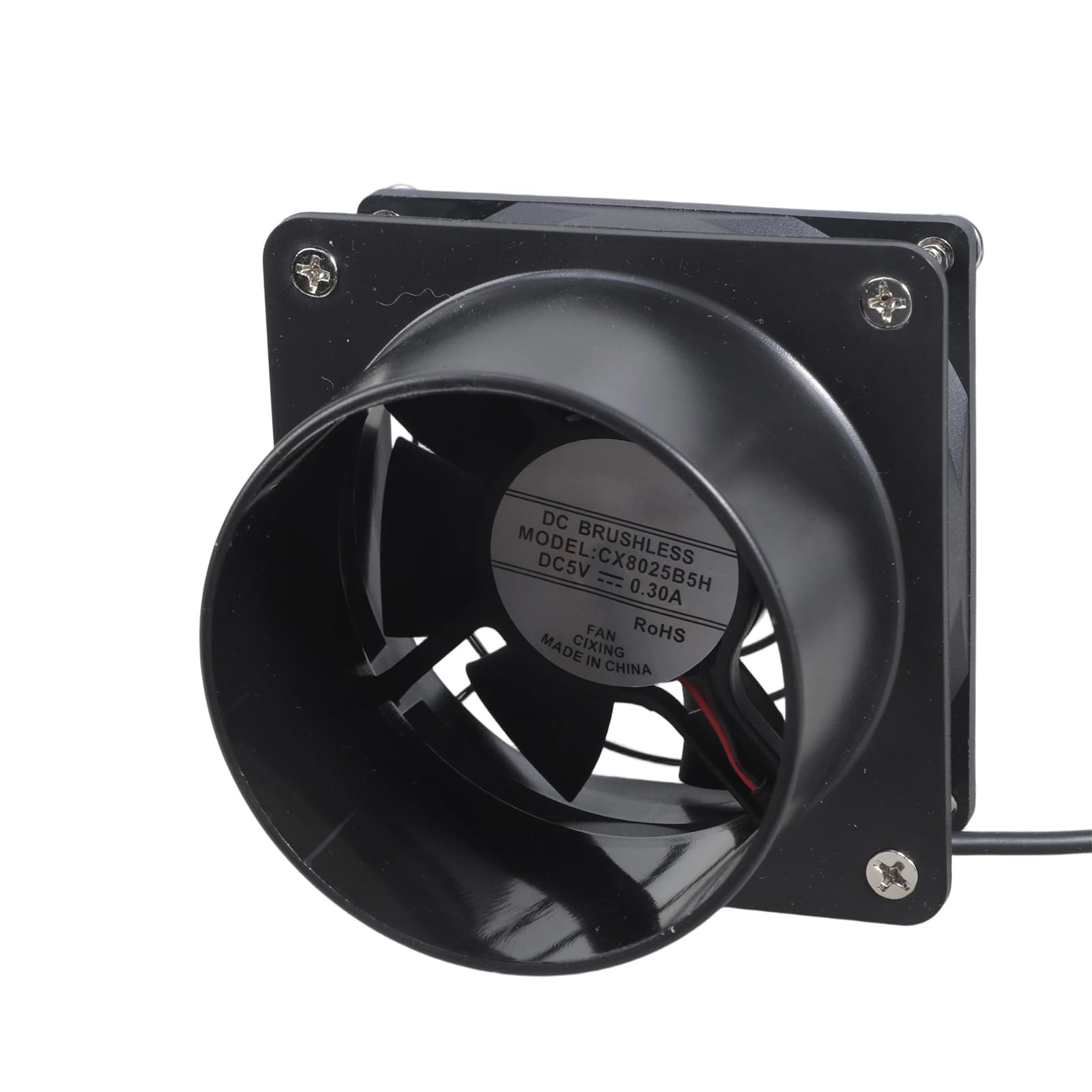 USB 5V Exhaust Fan with 3 Speed for Kitchen Bathroom Greenhouse Ventilation Blower Removable Design Removable Ventilation Fan Indoor Exhaust