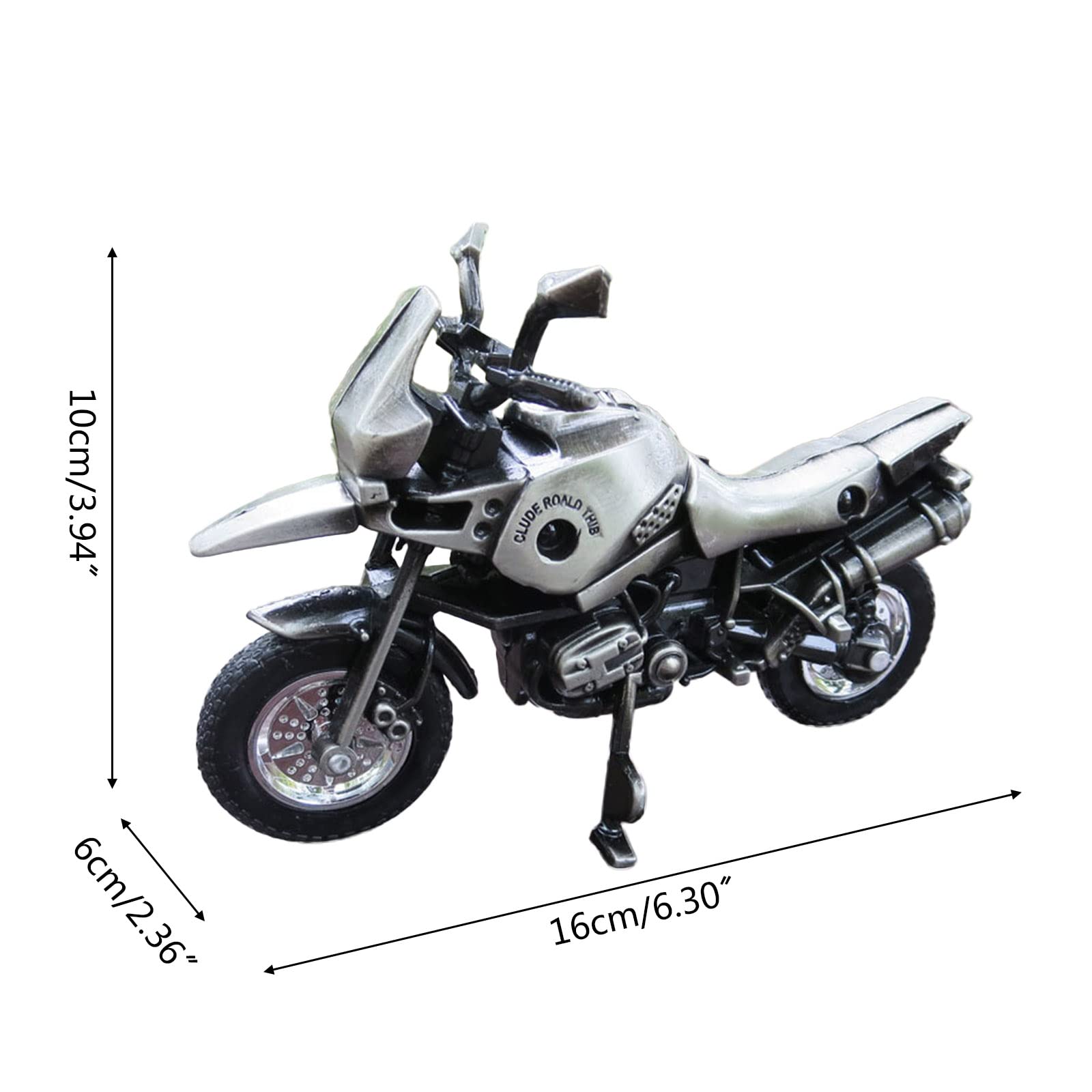 Modèle Moto Réduite Alliage Haute Simulation - Voiture Jouet Collection Noir
