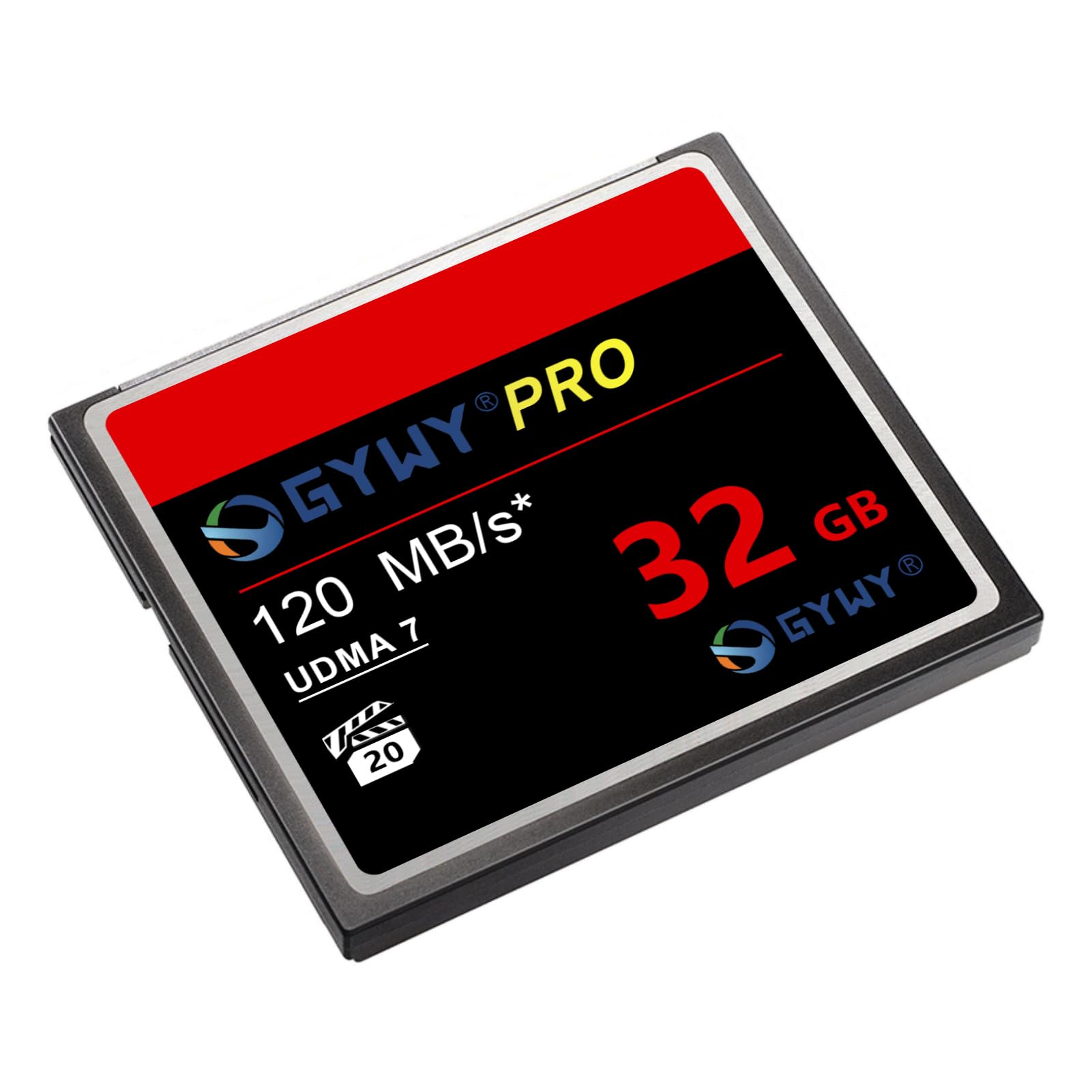Tarjeta de memoria CompactFlash de 32 GB, velocidad UDMA de hasta 120 MB/s, para fotógrafos profesionales, entusiastas de la cámara, tarjeta de memoria CF