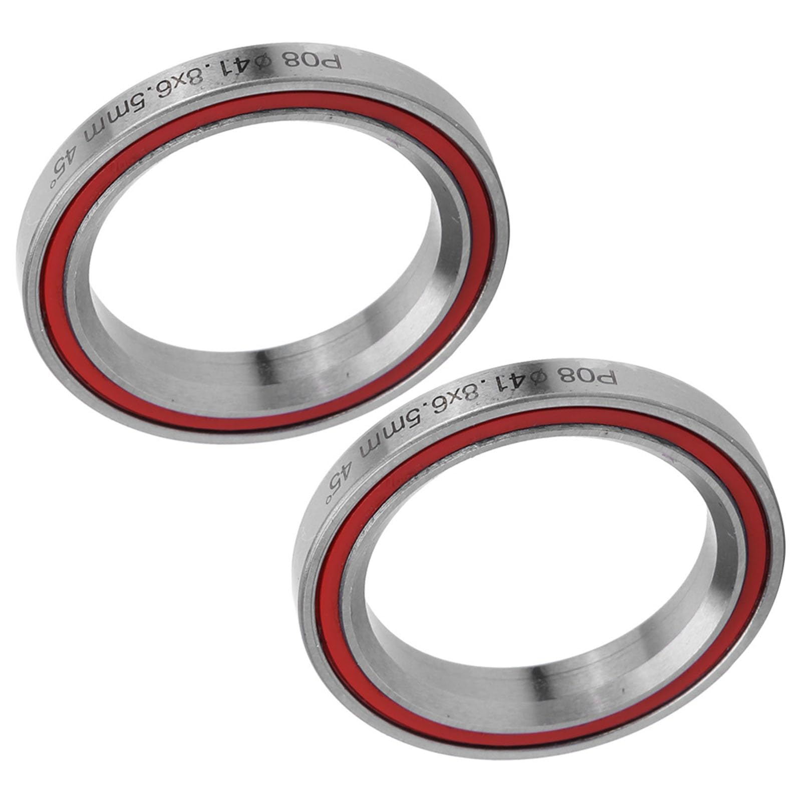 Łożyska do Sterów Hulajnogi, Stal Wysokiej Jakości, Akcesoria do Sterów z Uszczelnionymi łożyskami 41,8 Mm Rowerów Górskich i Szosowych
