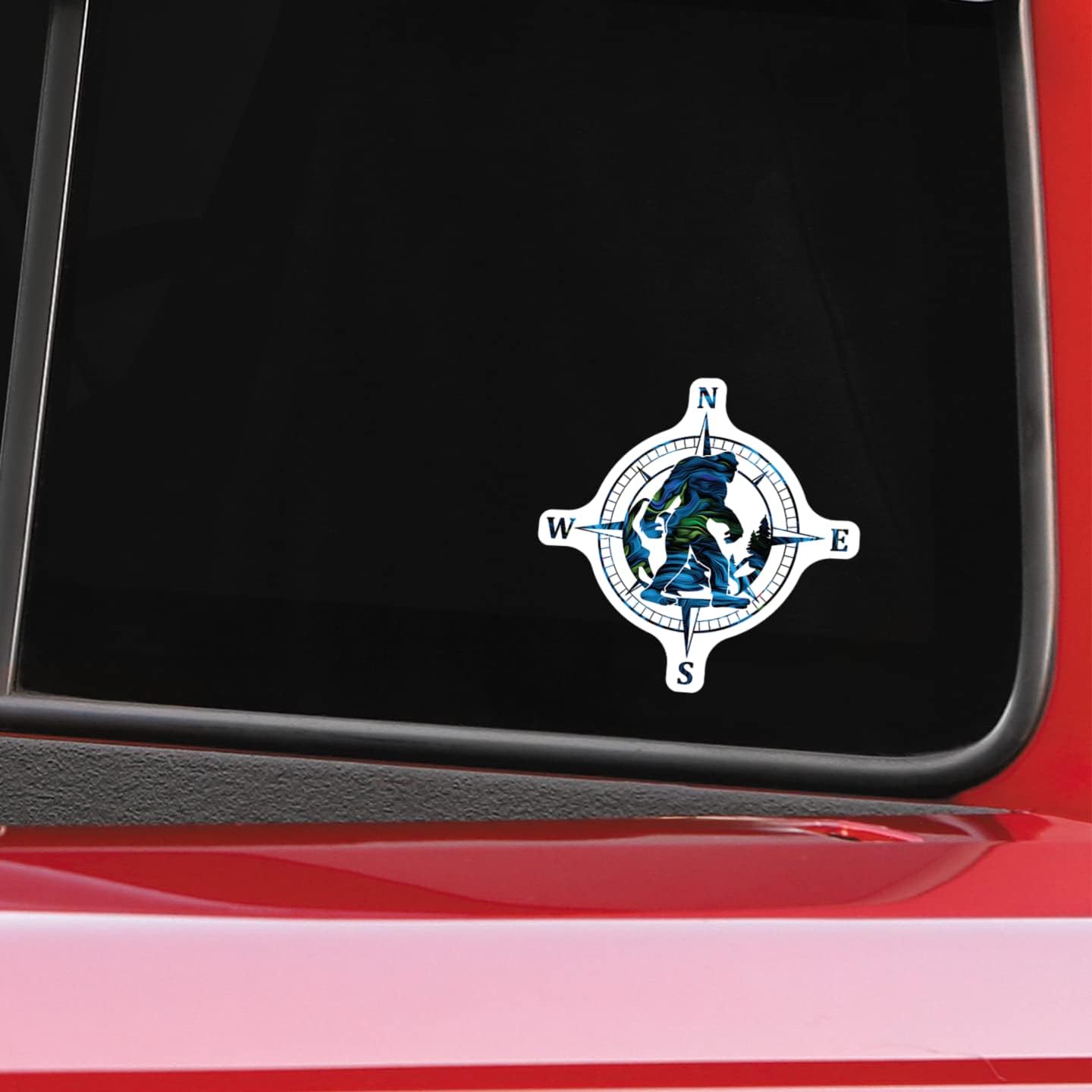 Bigfoot Sticker - 5 Inches | Waterproof and Durable Vinyl Decal for Cars, Bumpers, Laptops, Windows, Cups or Any Smooth Clean Surface. (Wanderlust Bigfoot) - Image 2