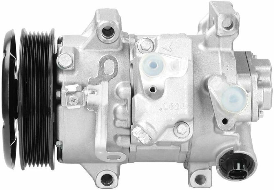 Air Condition AC Compressor with A/C Clutch Compatible with T-oyota Matrix Corolla 1.8L 2009-2010, for S-cion xD 1.8L 2008-2014, with A/C Clutch, CO11210C AC Compressor, 8831002370, 8831002510