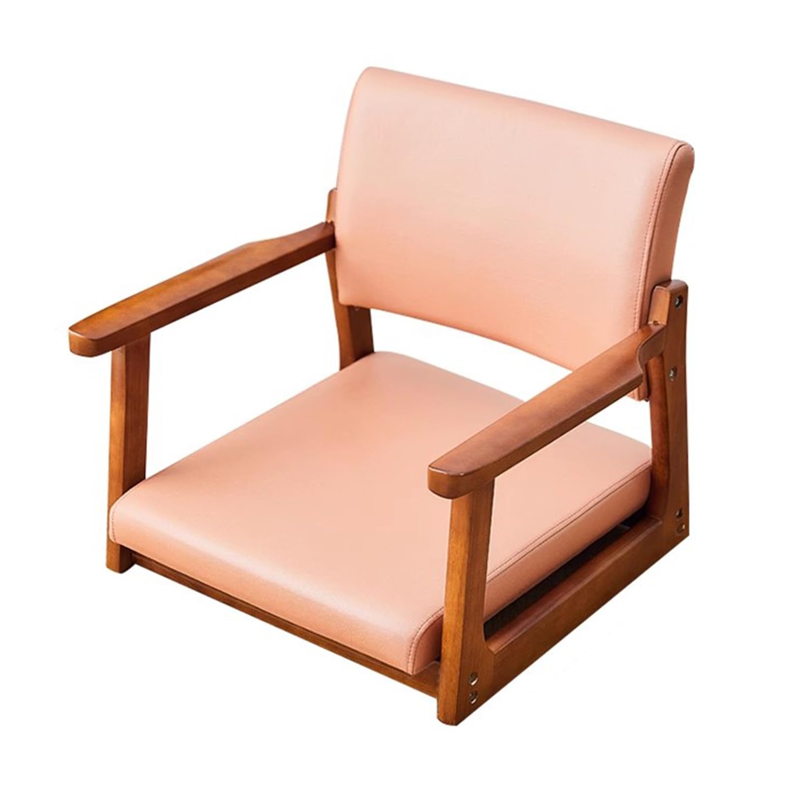 Silla de meditación con soporte de respaldo, silla japonesa para sala de estar o dormitorio, cómodo asiento tatami para relajación y meditación