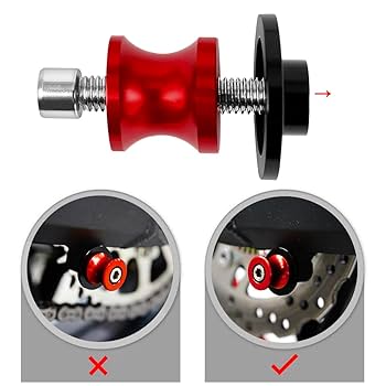 Pack of 2 Motorcycle Swing Arm Spools For KAWASAKI Ninja650