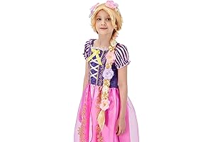 Super Long Princess Rapunzel Wig for Toddlers: Enchanted Fairytale Hair for Memorable Moments
