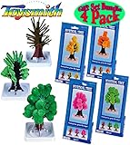 Toysmith Mystical Tree Green, Pink, Yellow & Orange Complete Gift Set Party Bundle - 4 Pack