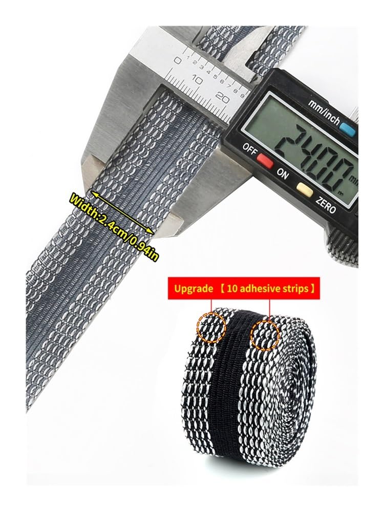 Klebeband zum Säumen, Hosenkante kürzen selbstklebende Hosenmundpaste Eisen am Saum Stoff Fixieren Säumen Bügeln Nähband(Beige,10 meter)