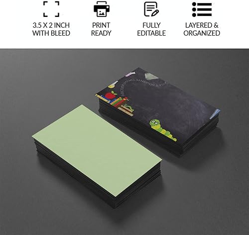 Vista 76 de Tarjetas de visita personalizadas, 100 tarjetas de visita de impresión de doble cara, personalizadas con tu logotipo, tarjetas personalizadas de 3.5