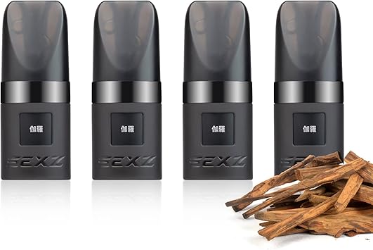 Amazon 電子タバコ 交換フレーバー 互換カートリッジ Pod Relx交換用ポッド 伽羅風味 リラックス 快眠サポート 2 0ml 4個入り 爆煙 ニコチン無し タール無し Woo Woo カートリッジ