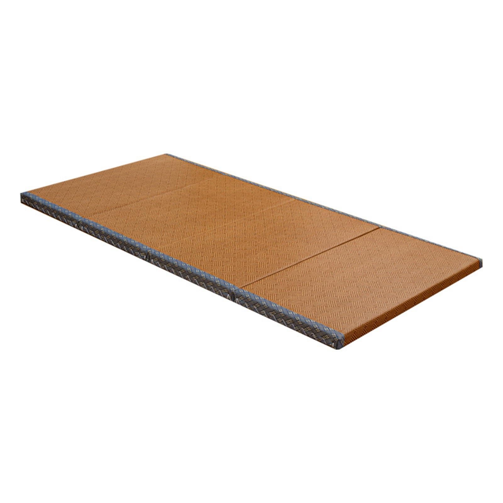 Colchón de futón japonés para suelo, plegable, enrollable, para dormitorios pequeños, parejas y noches de cine familiares, cómoda cama tatami para uso doméstico