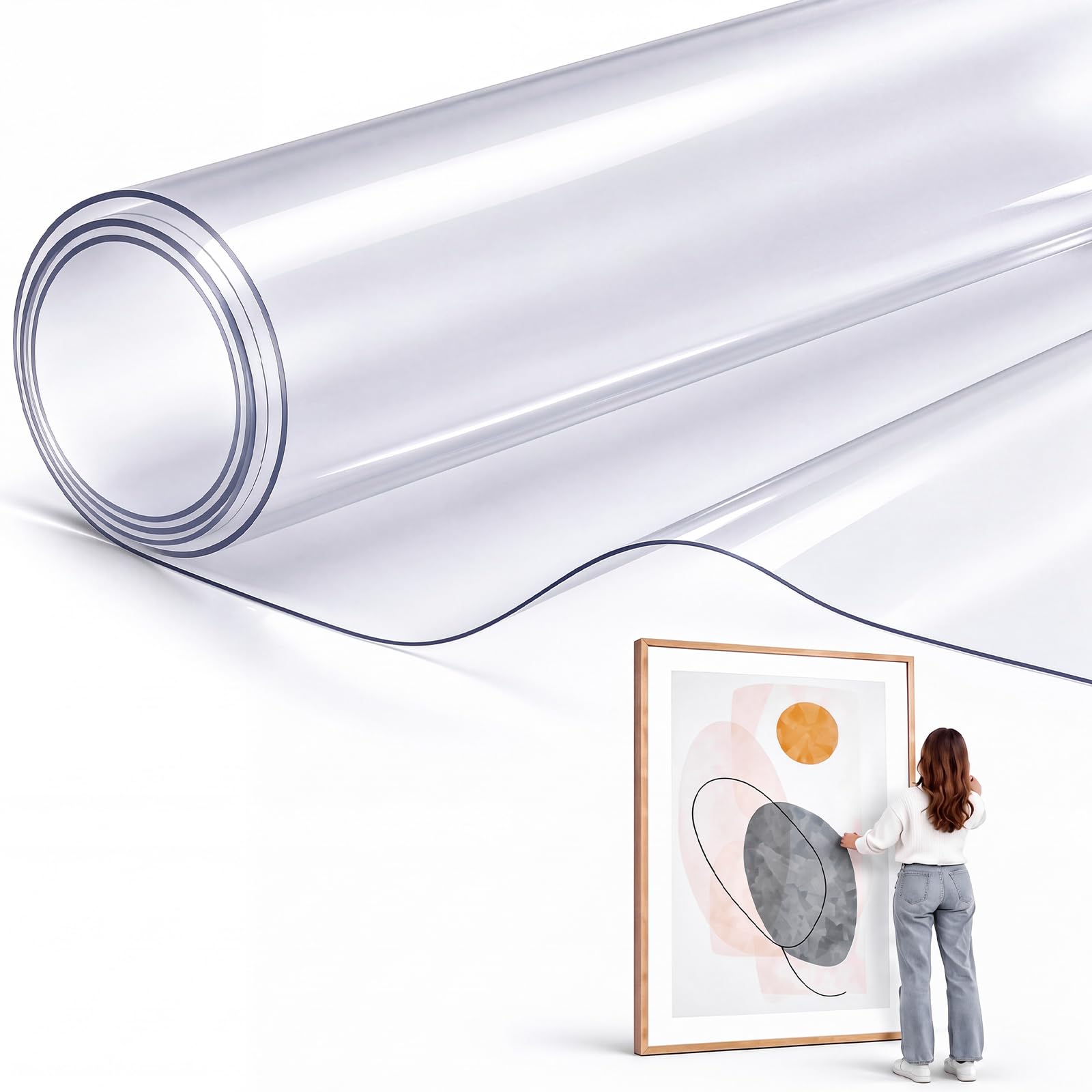 Large PET Plastic Sheet Roll - Crafting & DIY -1
