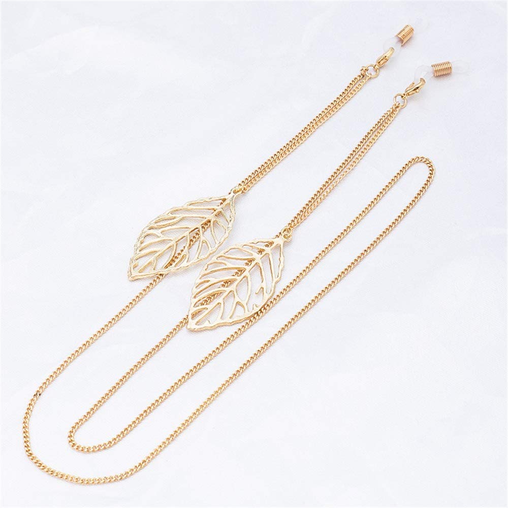 Sonnenbrillen-Kette, Brillenband, Ms. Ms Brillen und Sonnenbrillen Halsband Tether Brillenkette Anti-Rutsch-Ketten verloren