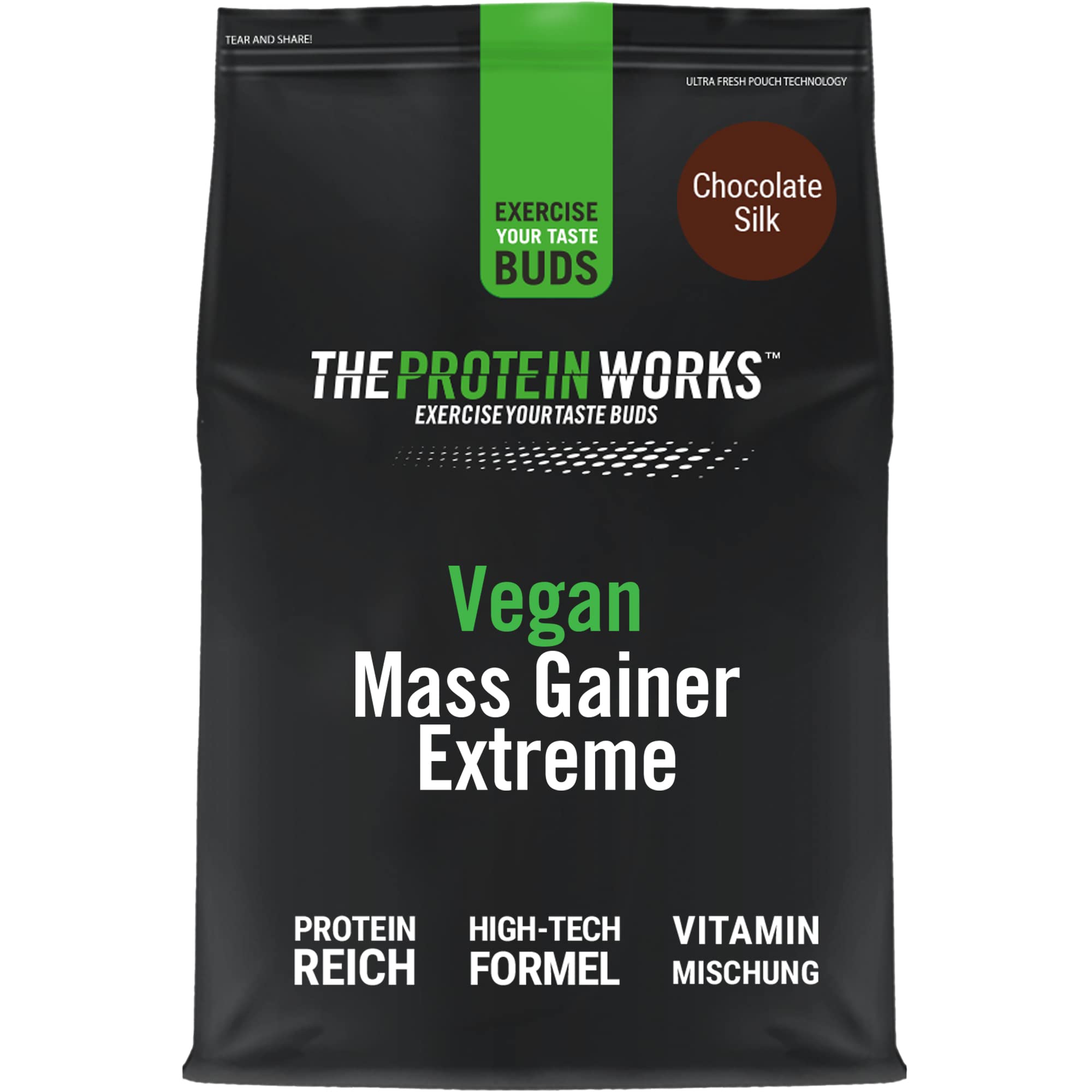 Buy THE PROTEIN WORKS Vegan Mass Gainer Extreme High Calorie Protein