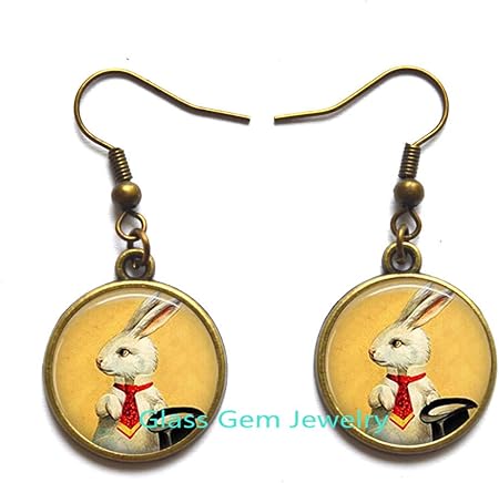 rabbit earrings