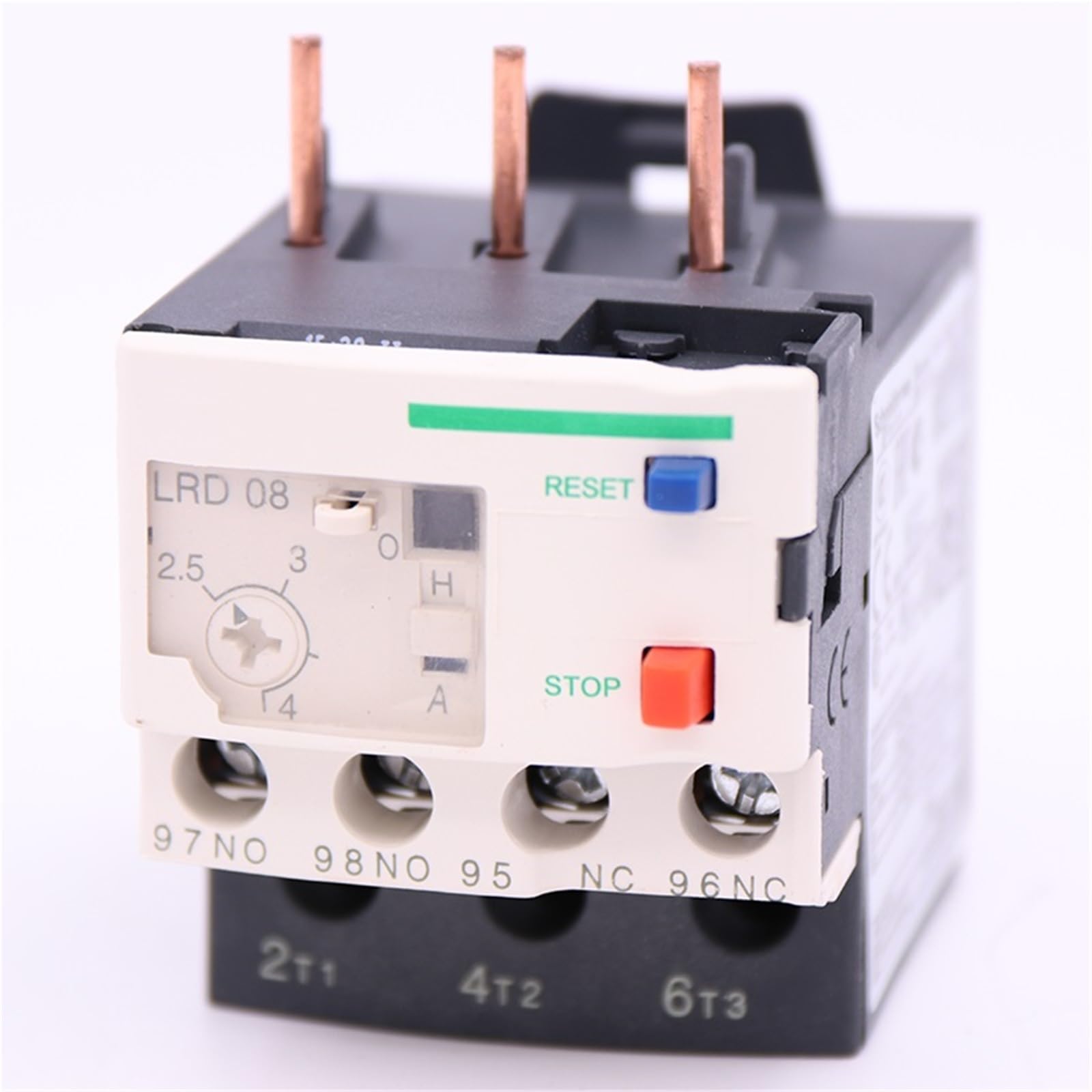 Relé de sobrecarga LRD08 LR-D08 protección térmica motor 2,5-4 A interruptor de control 5