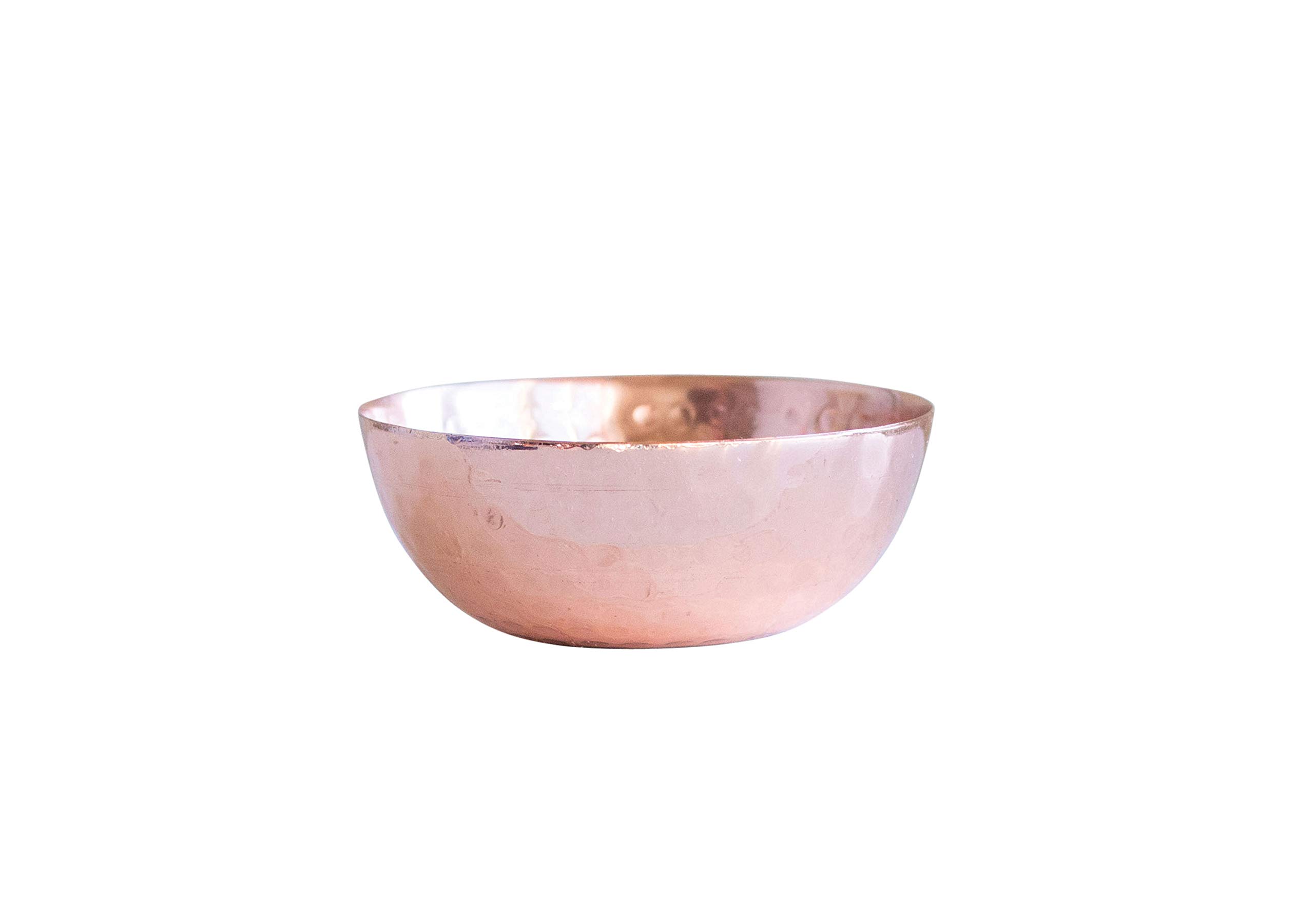 Creative Co-OpHammered Metal Pinch Pot with Copper Finish