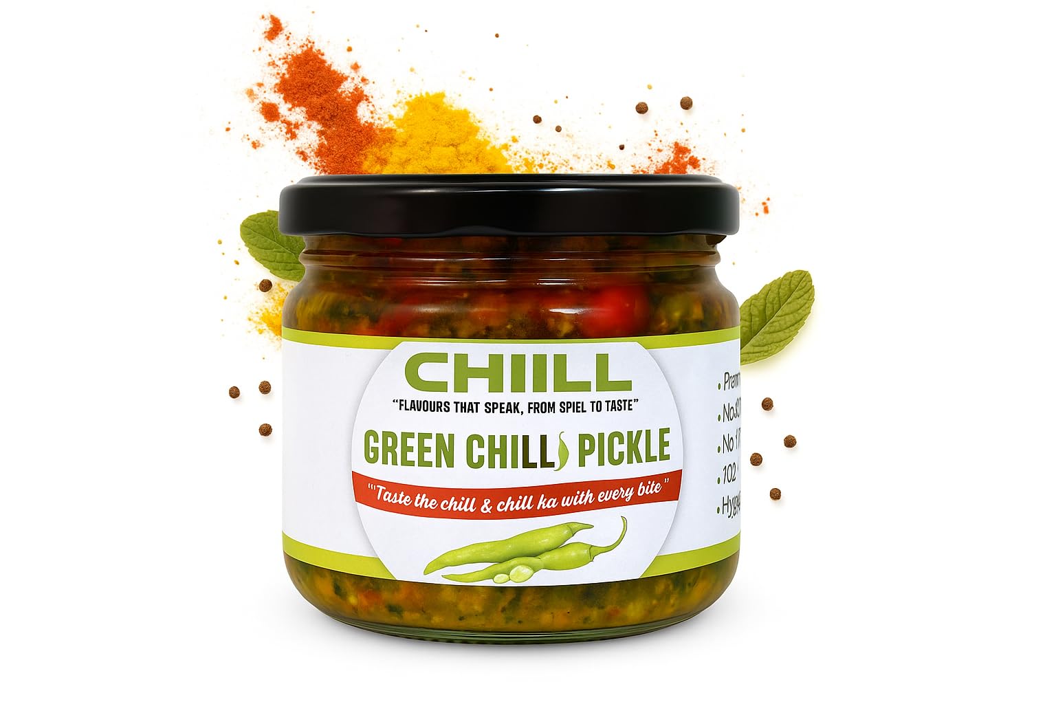 Green Chilli Pickle In Fresh Homemade Pickles 300G | Tasty Hari Mirch Ka Achar | Sun-Dried Mirchi Achaar | Ghar Ka Bana Mirchi Achar With No Artificial Preservatives | Himachali Taste
