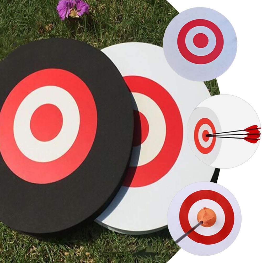 Moving Eva Arrow for Outdoor Practice Replaceable Shooting Accessory with Clear Scoring Rings Portable and Durable Design